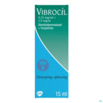 Packshot Vibrocil Spray Microdoseur 15ml