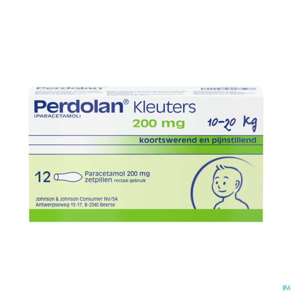 Packshot Perdolan Supp Kleut Jeun Enf 12x200mg Packshot Perdolan Supp Kleut Jeun Enf 12x200mg