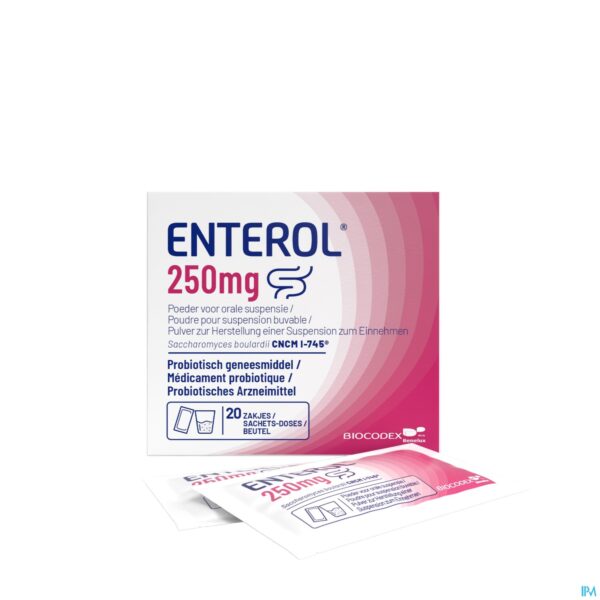 Productshot Enterol 250mg Pulv Sach 20