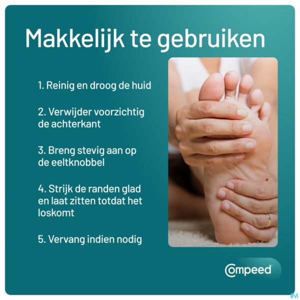 Lifestyle_image Compeed Pleister Eeltknobbels Nl/fr 5