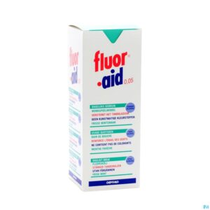 Packshot Fluor Aid 0,05% Mondspoelmiddel 500ml 3104