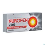 Packshot Nurofen Omhulde Tabl 30x200mg