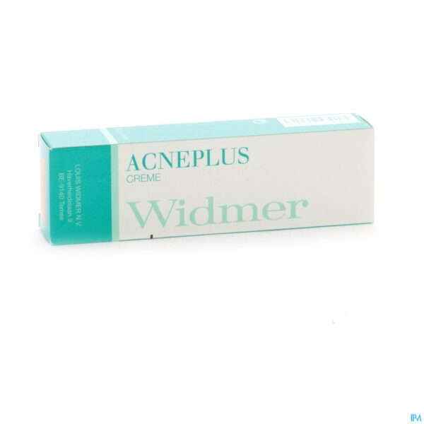 Packshot Widmer Acneplus Creme N/parf 30g