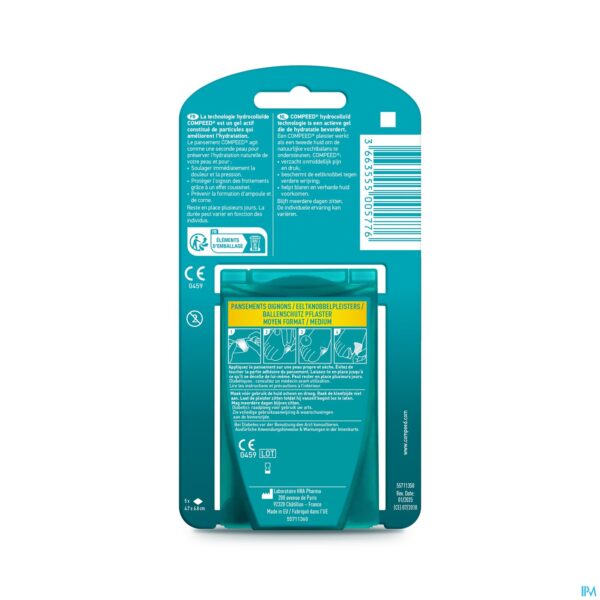 Packshot Compeed Pleister Eeltknobbels Nl/fr 5