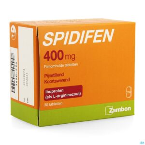 Packshot Spidifen 400mg Filmomh Tabl 30