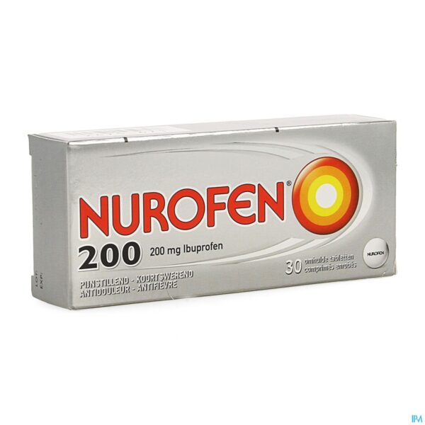 Packshot Nurofen Omhulde Tabl 30x200mg