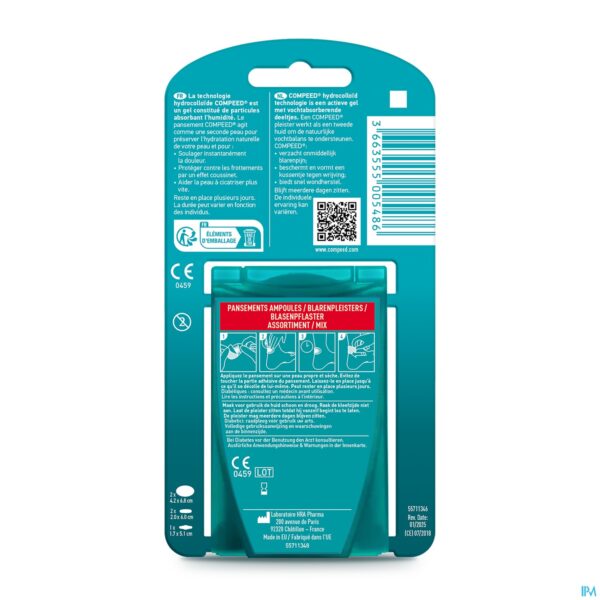 Packshot Compeed Blaren Pleister Mixpack 5