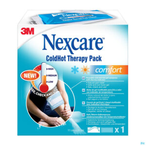 Packshot N1571ti-dab Nexcare Coldhot Therapy Pack Comfort Zonetemperatuur Indicator, 260 Mm X 110 Mm
