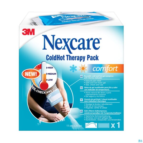 Packshot N1571ti-dab Nexcare Coldhot Therapy Pack Comfort Zonetemperatuur Indicator, 260 Mm X 110 Mm Packshot N1571ti-dab Nexcare Coldhot Therapy Pack Comfort Zonetemperatuur Indicator, 260 Mm X 110 Mm