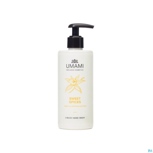 Packshot Umami Sweet Spices Vanille&saffraan Hand Wash300ml