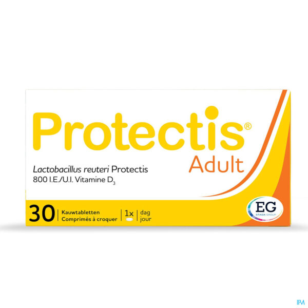 Packshot Protectis Adult    Kauwtabletten 30