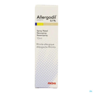 Packshot Allergodil Spray Nasal Fl 10ml
