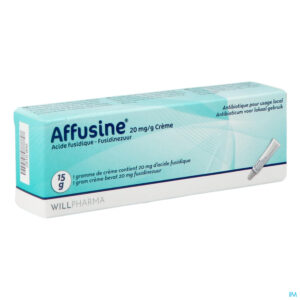 Packshot Affusine 20mg/g Creme Tube 15 Gr