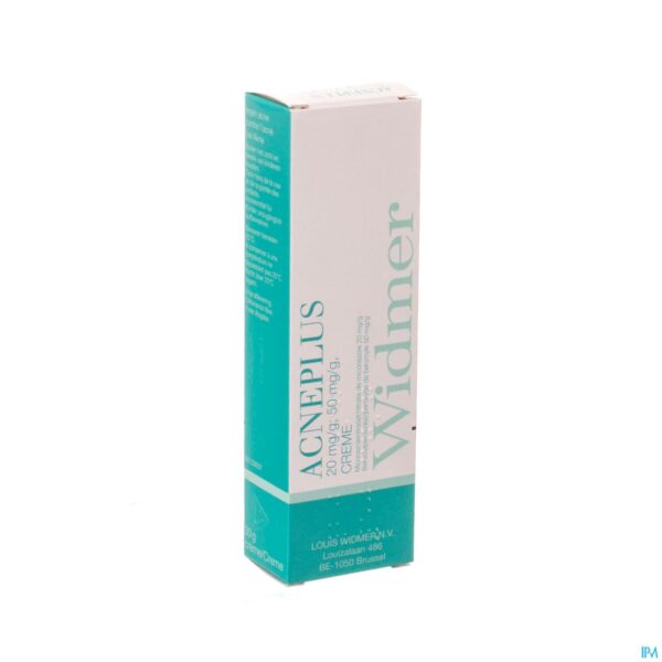 Packshot Widmer Acneplus Creme N/parf 30g Packshot Widmer Acneplus Creme N/parf 30g