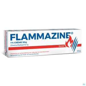 Packshot Flammazine 1% Creme 1 X 50g