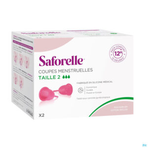 Packshot Saforelle Cup Protect Menstruatie Cups T2 2