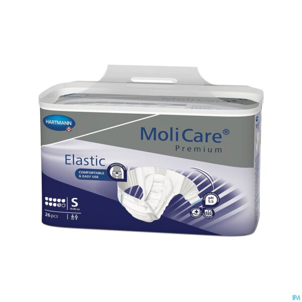 Packshot Molicare Pr Elastic 9 Drops S 26 P/s Packshot Molicare Pr Elastic 9 Drops S 26 P/s