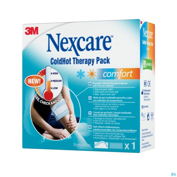 Packshot N1571ti-dab Nexcare Coldhot Therapy Pack Comfort Zonetemperatuur Indicator, 260 Mm X 110 Mm