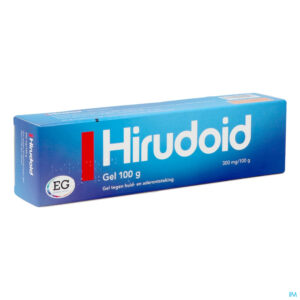 Packshot Hirudoid 300 Mg/100 G Gel  100 G