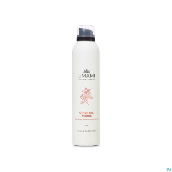 Packshot Umami Oriental Herbs Foaming Shower Gel 200ml