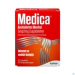 Packshot Medica Keeltabletten Menthol 36 zuigtabletten