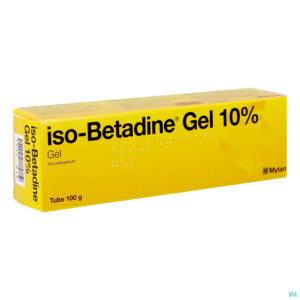 Packshot Iso Betadine Gel Tube 100g