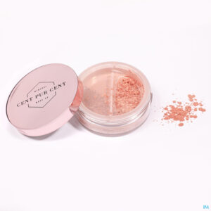 Packshot Cent Pur Cent Losse Minerale Blush Corail 7g