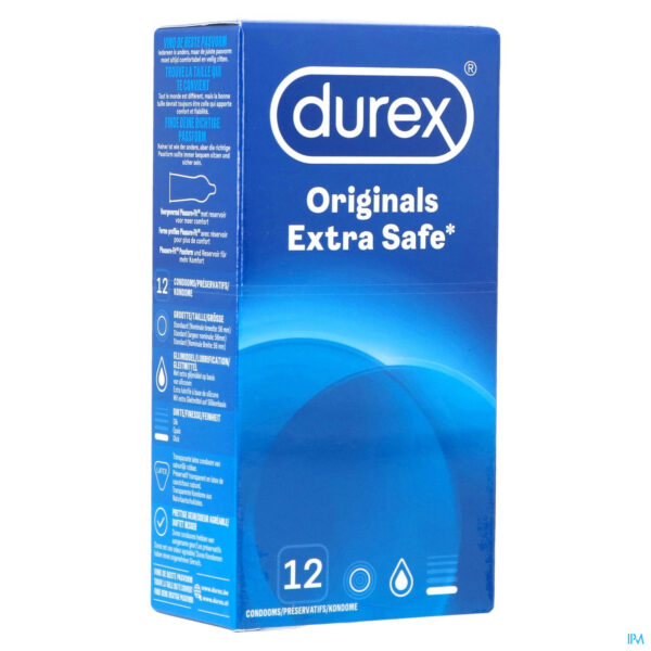 Packshot Durex Extra Safe Condoms 12
