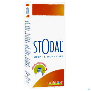 Packshot Stodal Siroop 200ml Boiron