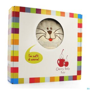 Packshot Warmtekussen Lijnzaad Cherry Belly Baby Konijn