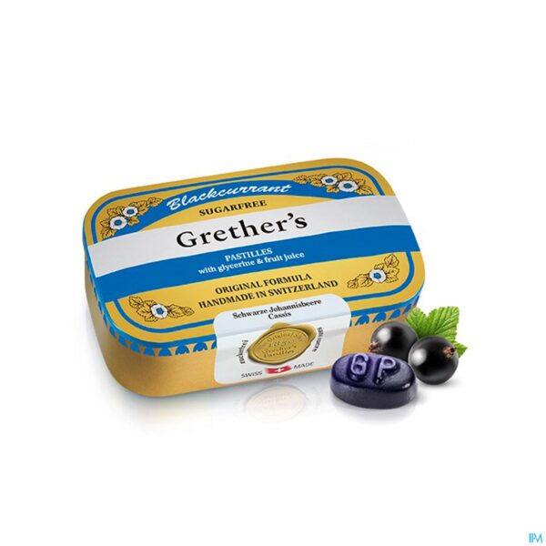Lifestyle_image Blackcurrant Grethers Zonder Suiker Past 110g