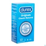 Packshot Durex Classic Condoms 12
