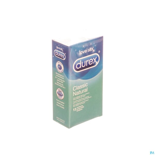 Packshot Durex Classic Condoms 12
