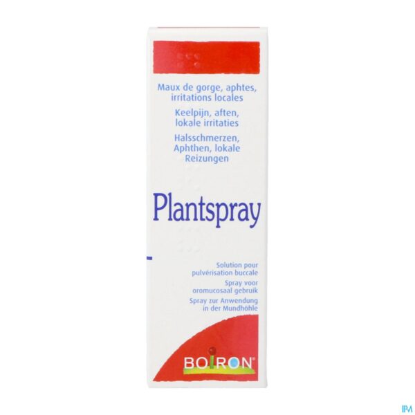 Packshot Plantspray Spray 20ml Boiron