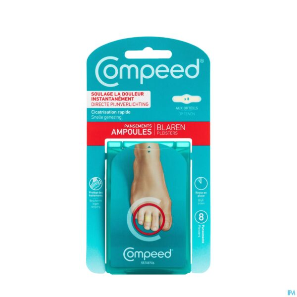 Packshot Compeed Blaren Op Tenen Verb Extra Klein 8