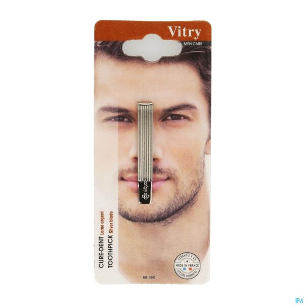 Packshot Vitry Classic Tandenstoker Verzilverd 1040