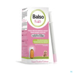 Packshot Balso Kids Hoestsiroop Z/suiker 125ml+pipet