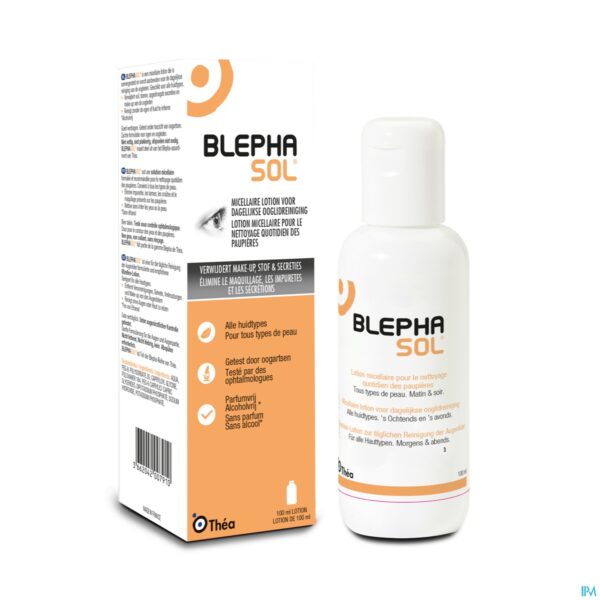 Productshot Blephasol Reinigingslotion Steriel Oogleden 100ml