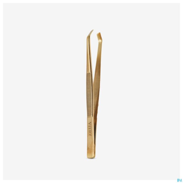 Lifestyle_image Epileerpincet Krab Schuin Inox Verguld
