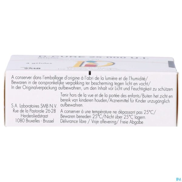 Packshot D-cure 25000ie Gelulen 4