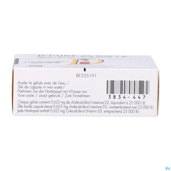 Packshot D-cure 25000ie Gelulen 4