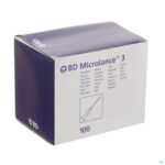 Packshot Bd Microlance 3 Nld 21g 1 1/2 Rb 0,8x40mm Groen100