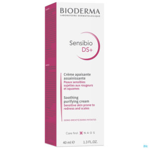 Packshot Bioderma Sensibio Ds+ Creme Gevoelige Huid 40ml