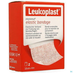 Packshot Elastomull 10cmx4m 2 Leukoplast