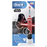 Packshot Oral-b D100 Kids Star Wars + Eb10