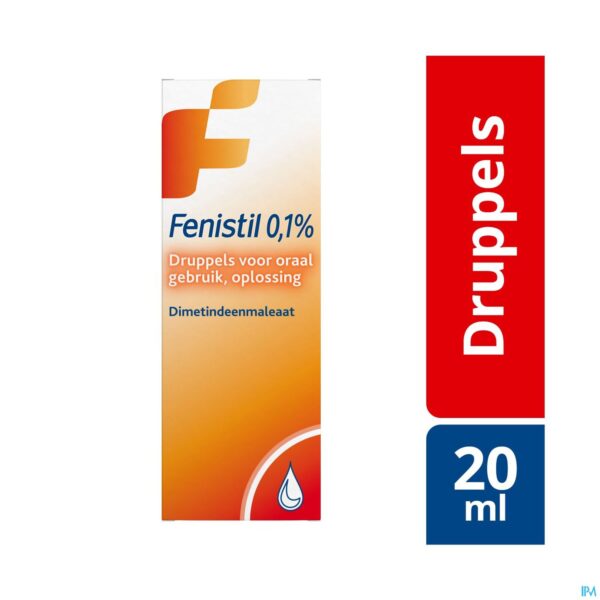 Lifestyle_image Fenistil 0,1% Drinkbare Opl 1mg/ml Gutt 20ml