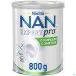 Packshot Nan Complete Comfort Zuigelingenmelk Pdr 800g