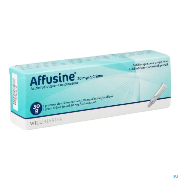 Packshot Affusine 20mg/g Creme Tube 30 Gr