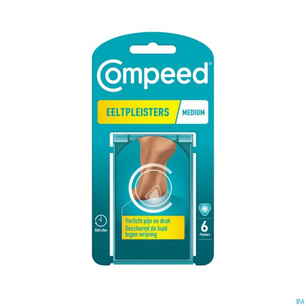 Packshot Compeed Pleister Eeltplek Voeten Medium 6 Packshot Compeed Pleister Eeltplek Voeten Medium 6