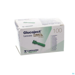 Packshot Glucoject Lancets Plus 33g 100 44121